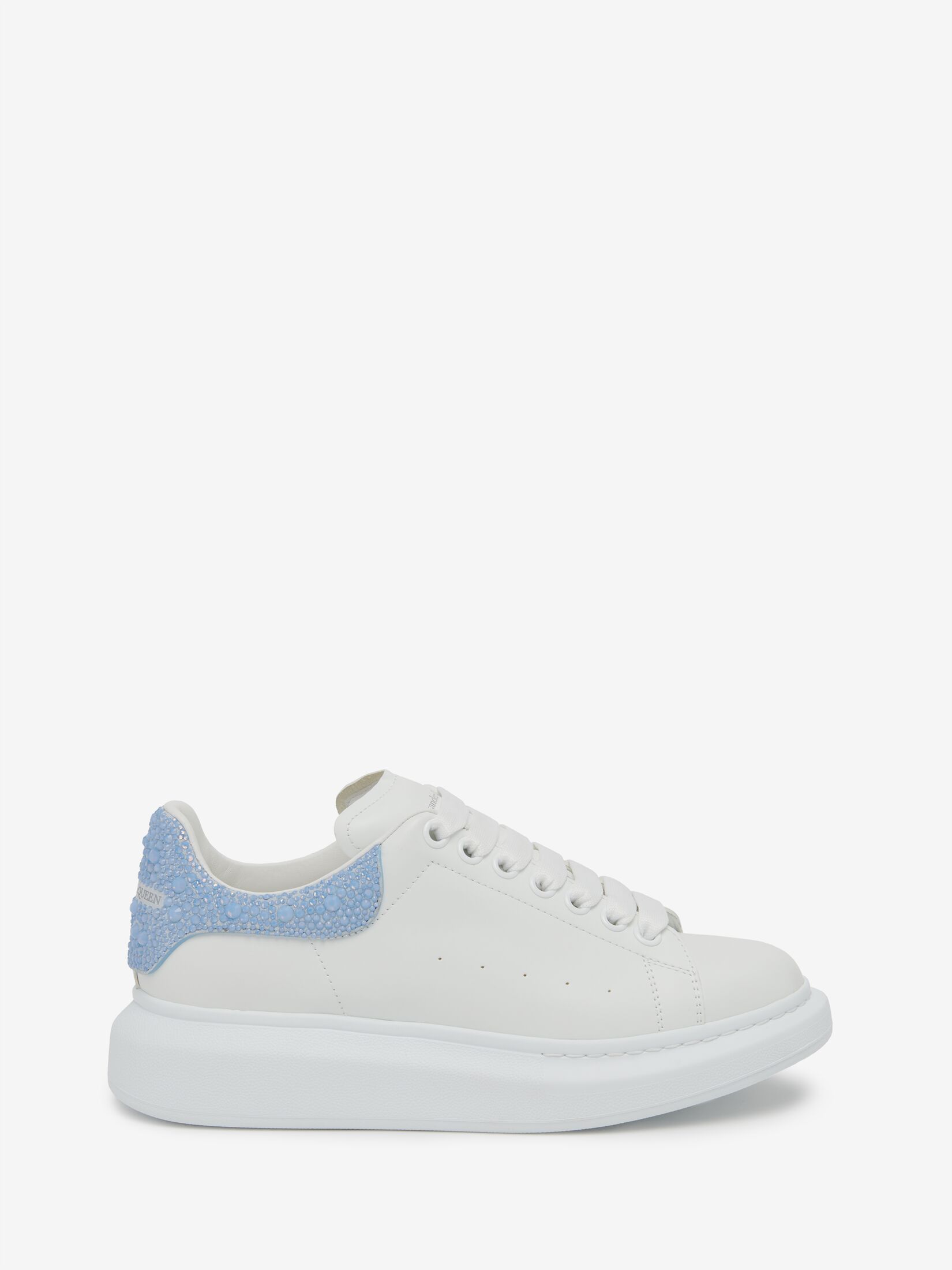 Alexander McQueen Ssense Exclusive Off-white Holographic Oversized Sneakers  | Lyst